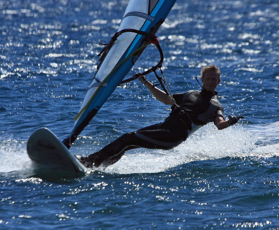 Windsurfing i kitesurfing w El Medano  i El Cabezo, czyli 23.10.2012 na Teneryfie