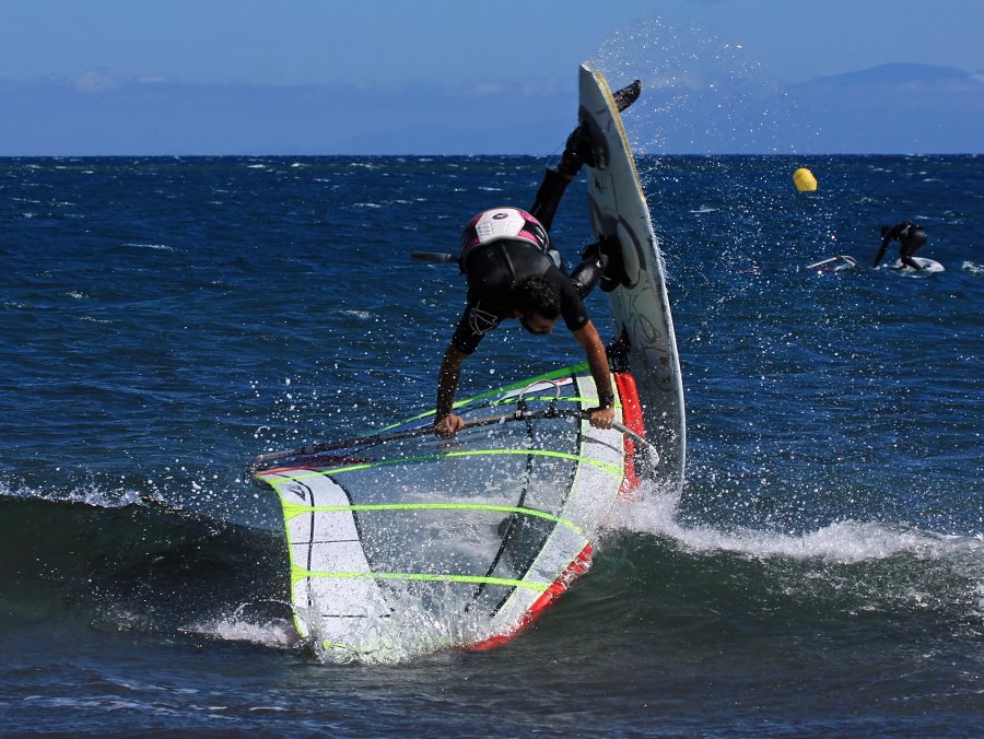 Windsurfing i kitesurfing w El Medano  i El Cabezo, czyli 23.10.2012 na Teneryfie