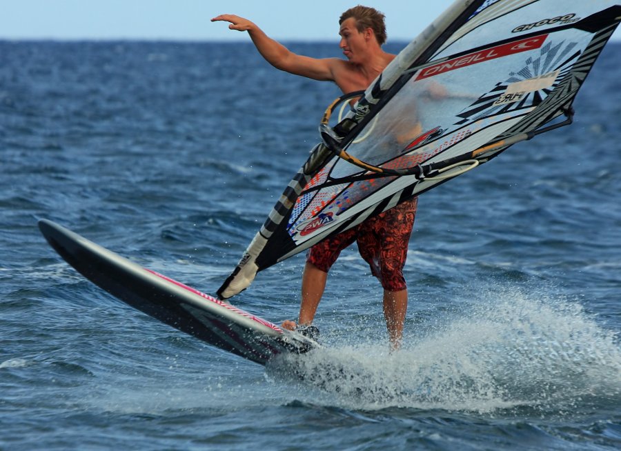 Windsurfing i kitesurfing w El Medano  i El Cabezo, czyli 23.10.2012 na Teneryfie