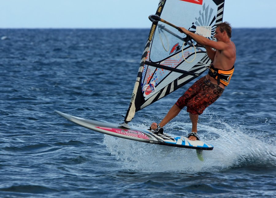 Windsurfing i kitesurfing w El Medano  i El Cabezo, czyli 23.10.2012 na Teneryfie