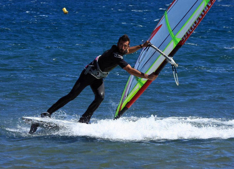 Windsurfing i kitesurfing w El Medano  i El Cabezo, czyli 23.10.2012 na Teneryfie