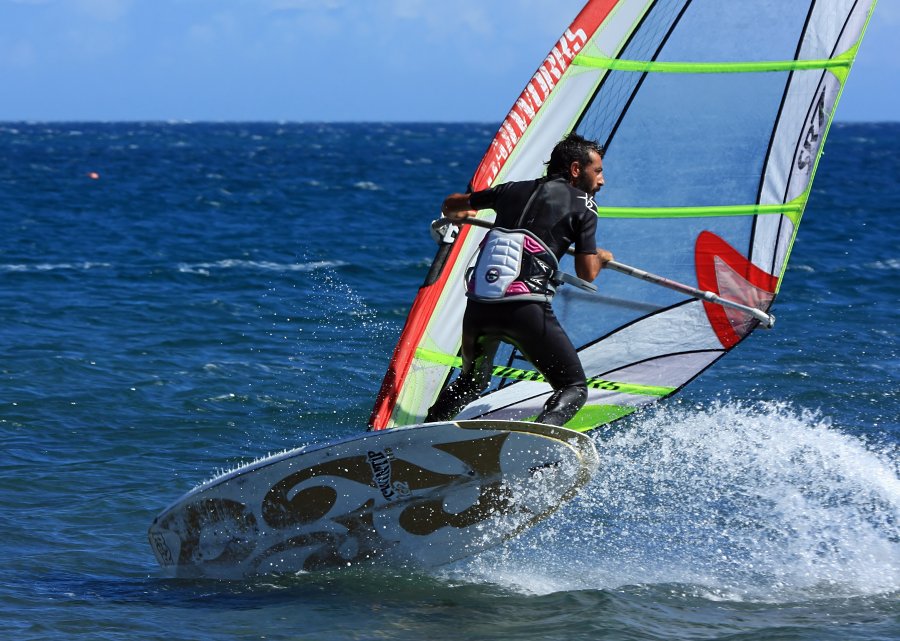 Windsurfing i kitesurfing w El Medano  i El Cabezo, czyli 23.10.2012 na Teneryfie