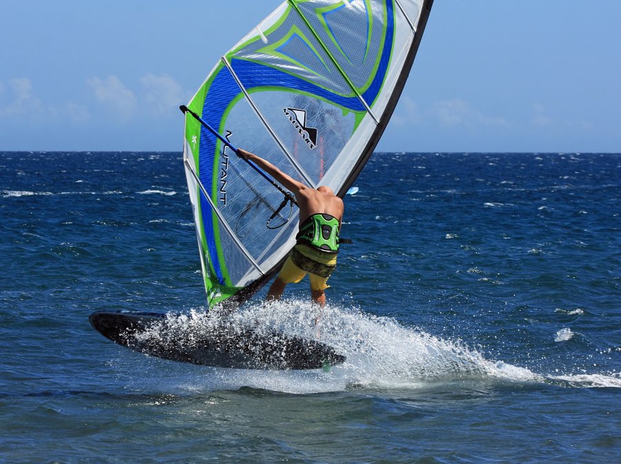 Windsurfing i kitesurfing w El Medano  i El Cabezo, czyli 23.10.2012 na Teneryfie