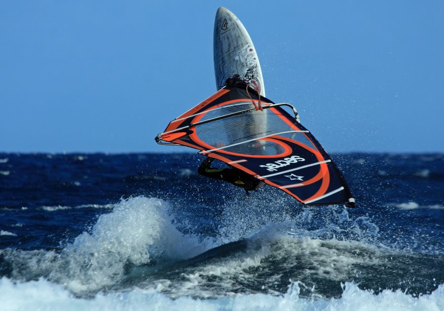 Windsurfing i kitesurfing w El Medano  i El Cabezo, czyli 23.10.2012 na Teneryfie