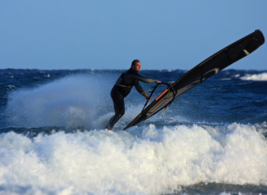 Windsurfing i kitesurfing w El Medano  i El Cabezo, czyli 23.10.2012 na Teneryfie