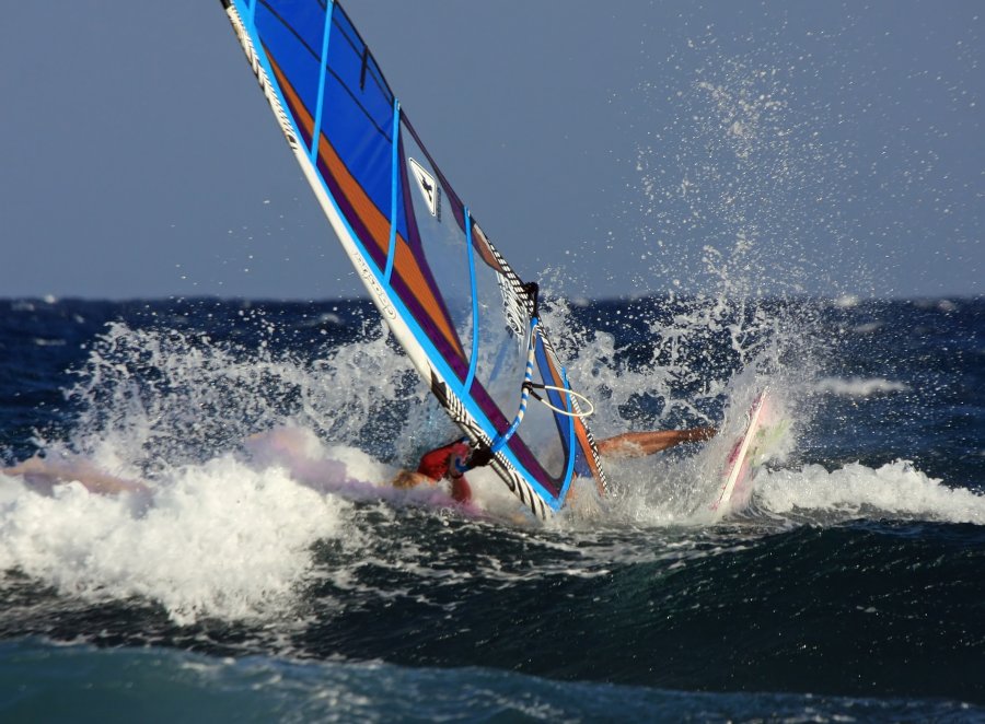 Windsurfing i kitesurfing w El Medano  i El Cabezo, czyli 12.11.2012 na Teneryfie