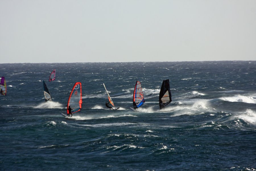 Windsurfing i kitesurfing w El Medano  i El Cabezo, czyli 12.11.2012 na Teneryfie