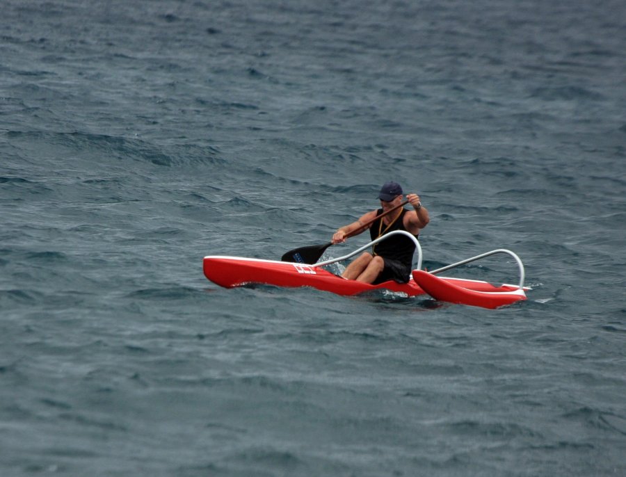 Ocean kayak and hawaiian canoe 24H marathon in El Medano 2012