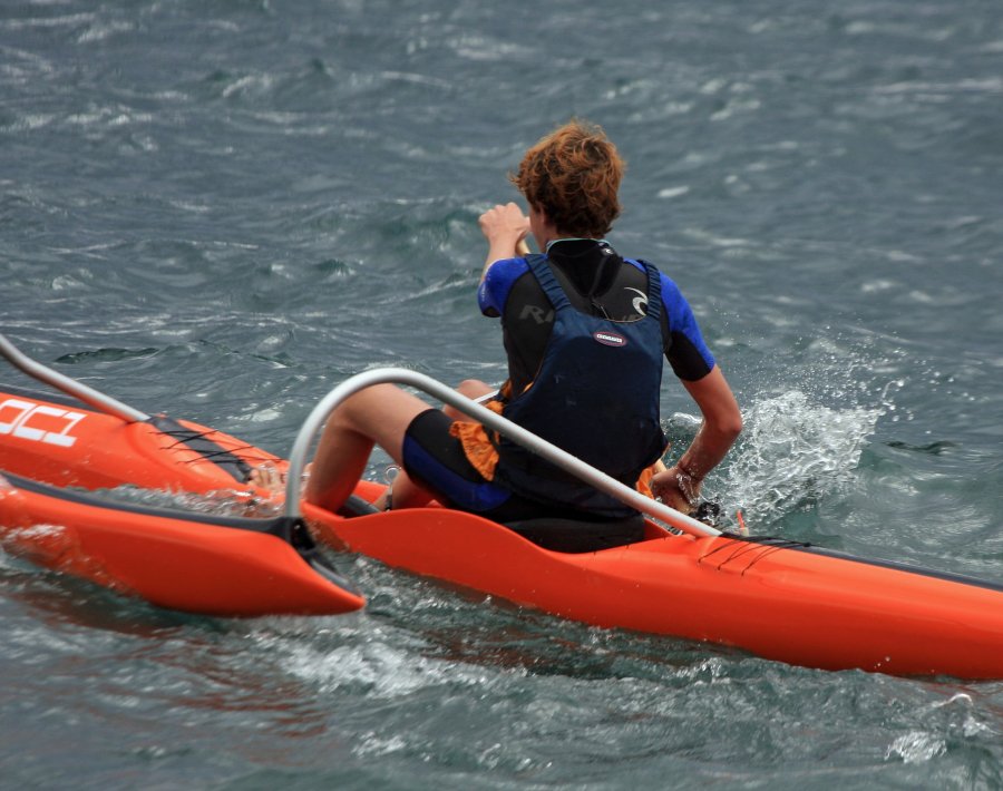 Ocean kayak and hawaiian canoe 24H marathon in El Medano 2012