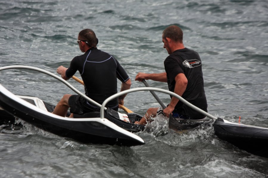 Ocean kayak and hawaiian canoe 24H marathon in El Medano 2012