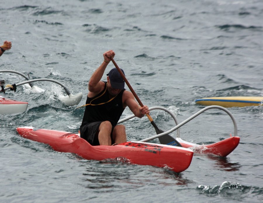 Ocean kayak and hawaiian canoe 24H marathon in El Medano 2012