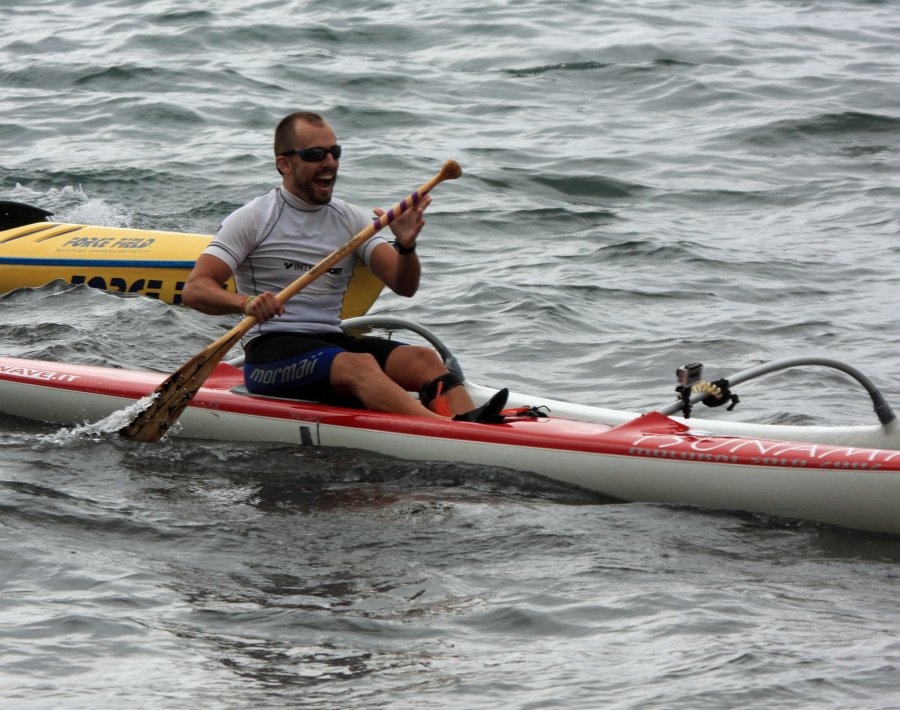 Ocean kayak and hawaiian canoe 24H marathon in El Medano 2012