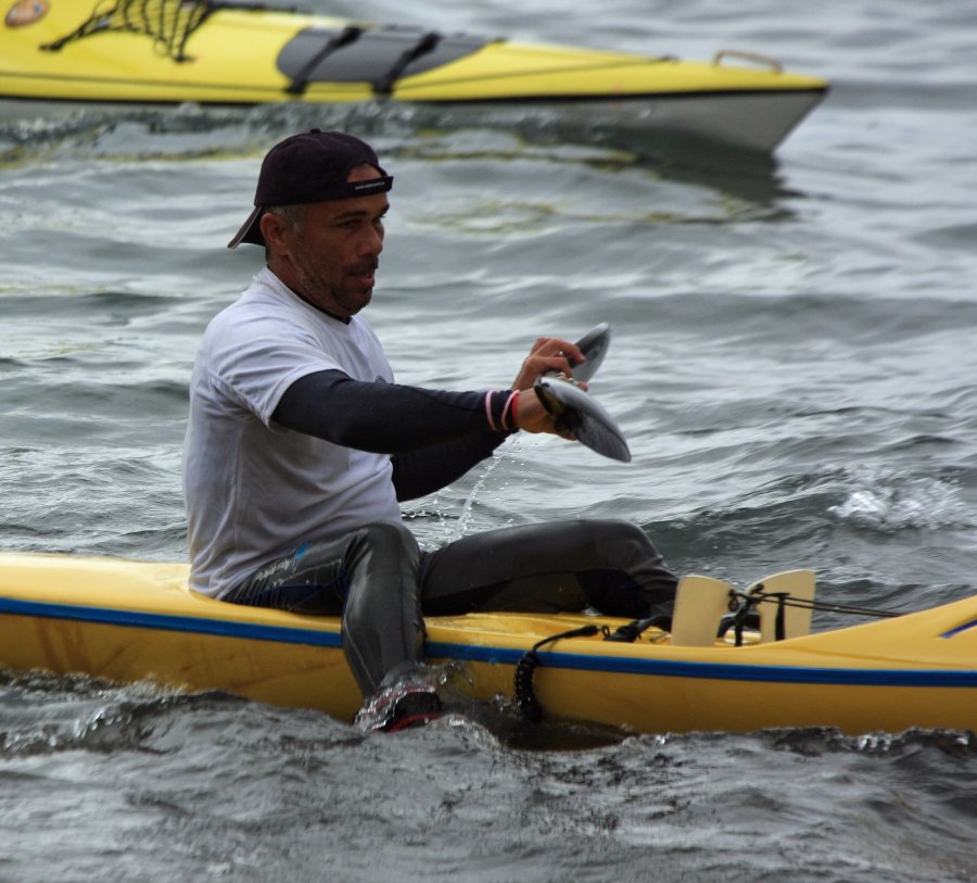 Ocean kayak and hawaiian canoe 24H marathon in El Medano 2012