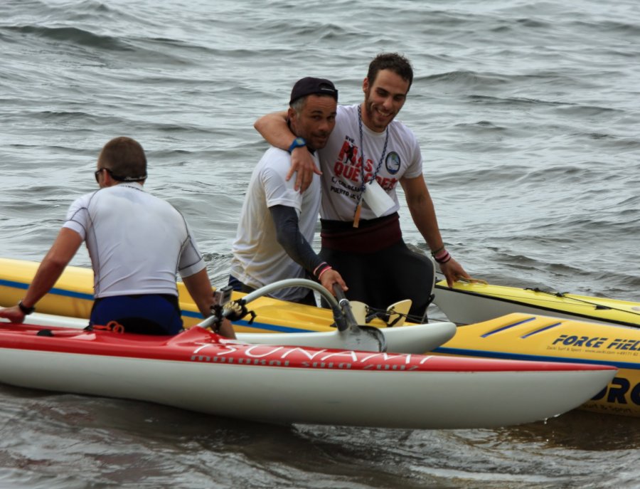 Ocean kayak and hawaiian canoe 24H marathon in El Medano 2012