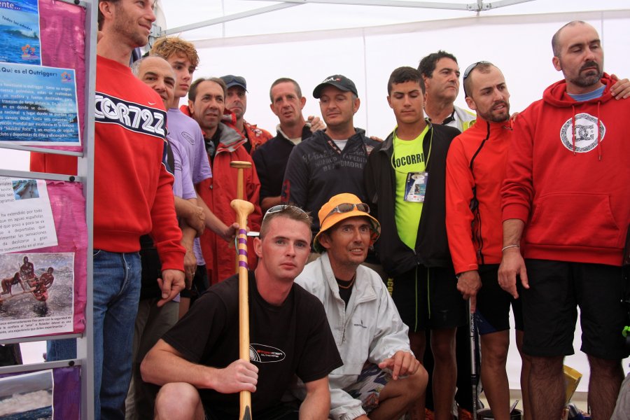 Ocean kayak and hawaiian canoe 24H marathon in El Medano 2012