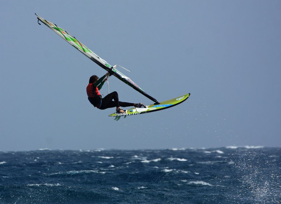 Windsurfing i kitesurfing w El Medano  i El Cabezo, czyli 27.11.2012 na Teneryfie