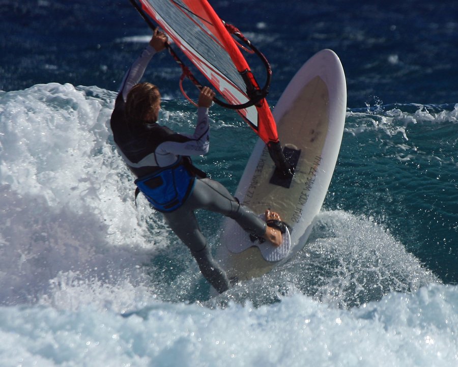 Starboard KODE 2014 prototype tested by Dany Bruch G-1181 and filmed by Mark Shinn at El Canezo in El Medano 30-11-2012