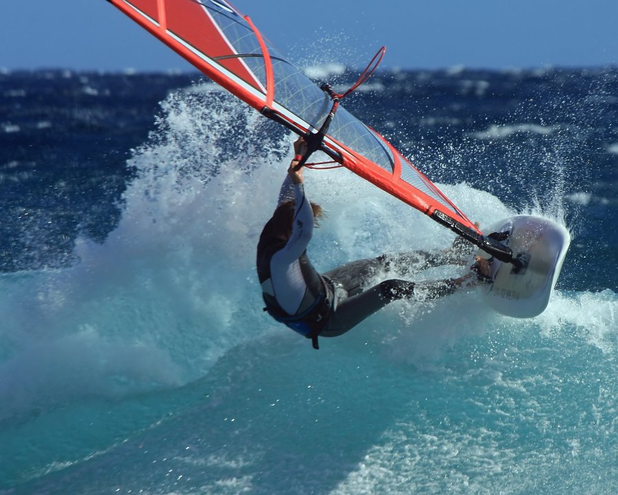 Starboard KODE 2014 prototype tested by Dany Bruch G-1181 and filmed by Mark Shinn at El Canezo in El Medano 30-11-2012