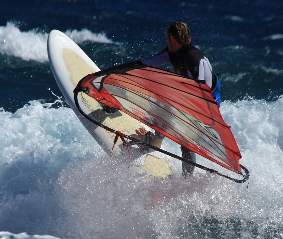 Starboard KODE 2014 prototype tested by Dany Bruch G-1181 and filmed by Mark Shinn at El Canezo in El Medano 30-11-2012