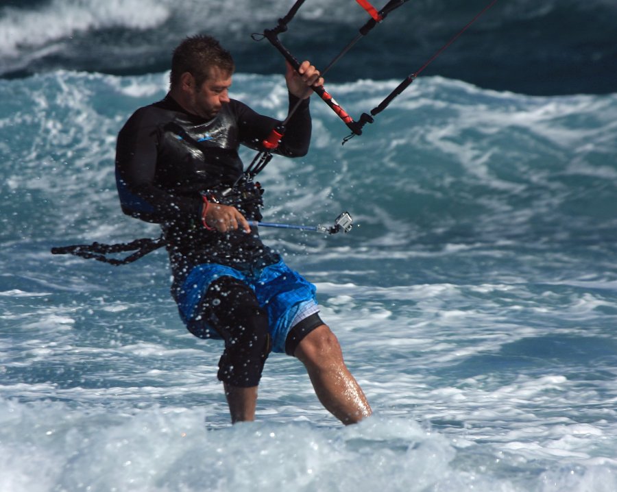 Starboard KODE 2014 prototype tested by Dany Bruch G-1181 and filmed by Mark Shinn at El Canezo in El Medano 30-11-2012