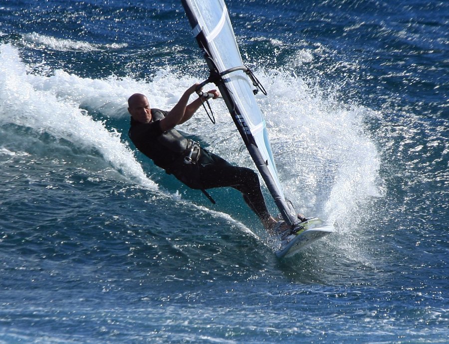 Windsurfing i kitesurfing w El Medano  i El Cabezo, czyli 02.12.2012 na Teneryfie