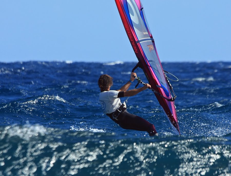 Windsurfing i kitesurfing w El Medano  i El Cabezo, czyli 03.12.2012 na Teneryfie