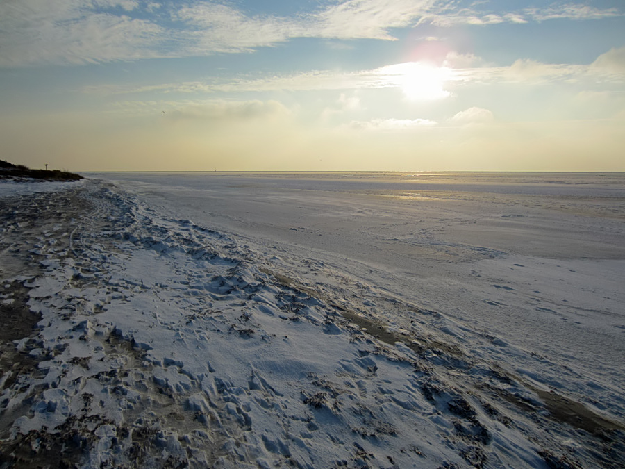 Zima, czyli 14.12.2012 w Jastarni na Pwyspie Helskim