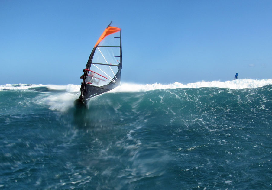 Windsurfing i kitesurfing w El Medano  i El Cabezo, czyli 23.01.2013 na Teneryfie