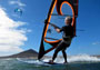 Windsurfing i kitesurfing na El Cabezo w El Medano