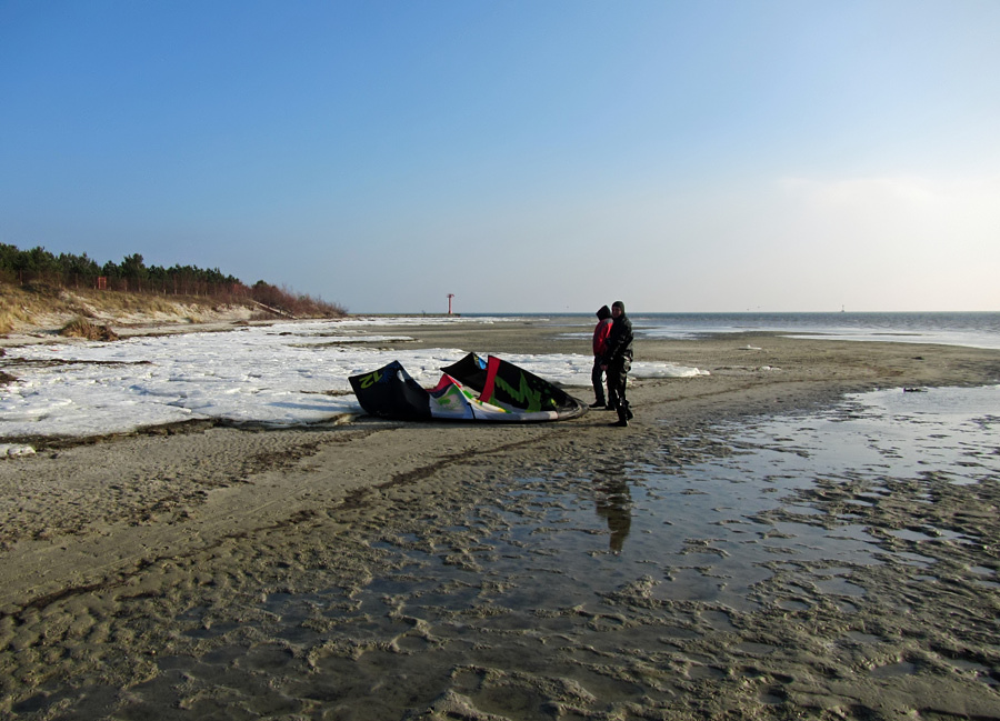 Zima ju nie trzyma, czyli 28.02.2013 w Jastarni na Pwyspie Helskim