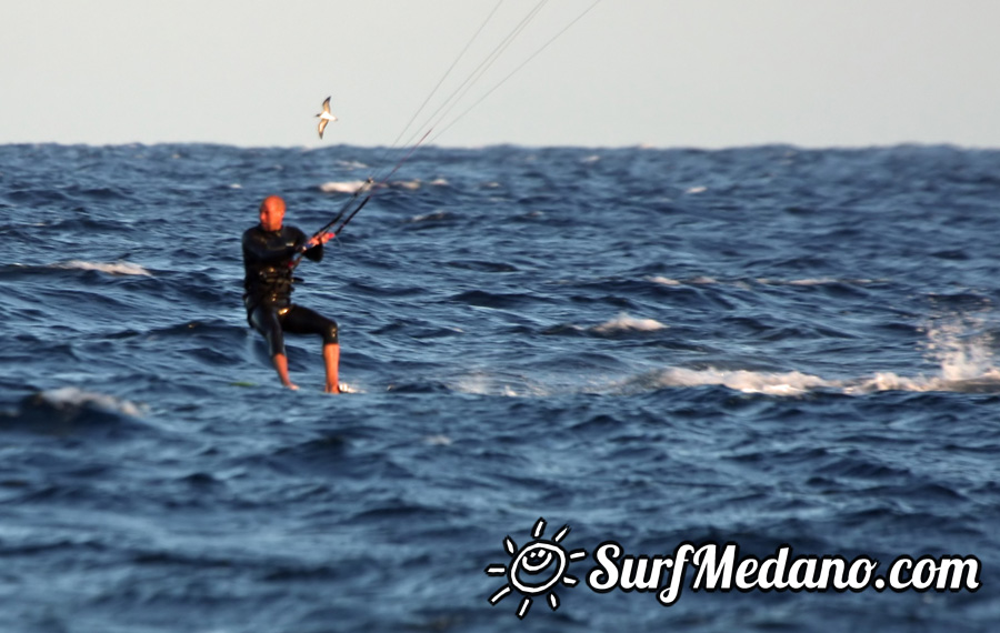 Windsurfing on Playa del Cabezo in El Medano on Tenerife