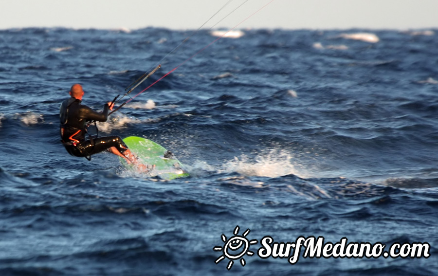 Windsurfing on Playa del Cabezo in El Medano on Tenerife