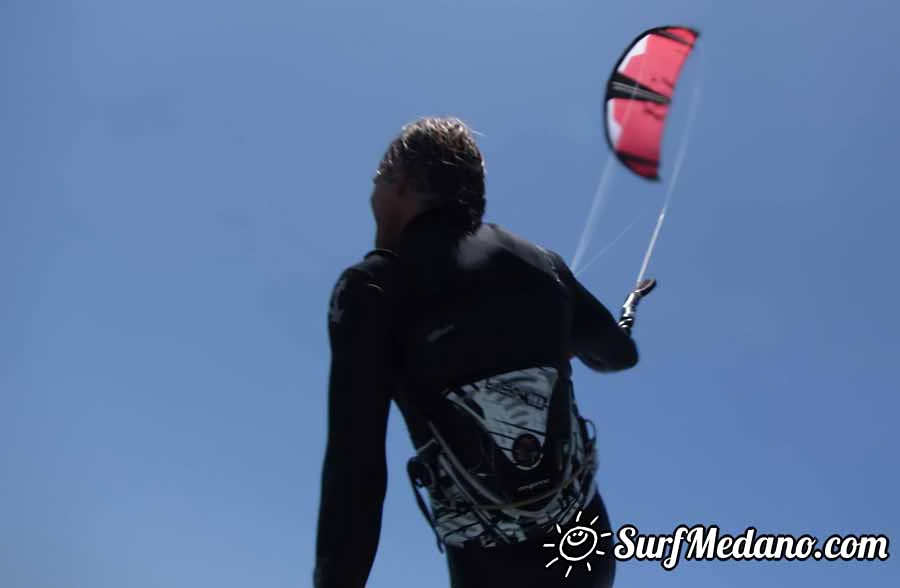 Windsurfing on Playa del Cabezo in El Medano on Tenerife