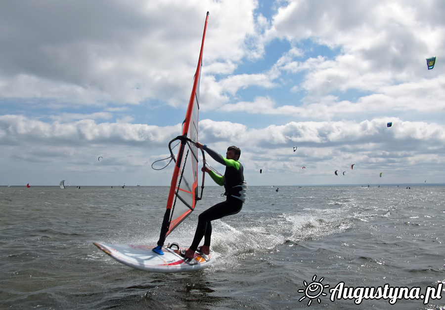 NERGAL in HELL, czyli windsurfing i kitesurfing 16.07.2013 w Jastarni na Pwyspie Helskim