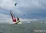 Wiatr SW 6 Bf, czyli windsurfing i kitesurfing 14.08.2013 w Jastarni na Pwyspie Helskim