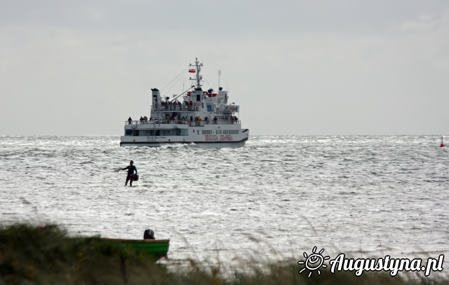 Wiatr W 5 Bf, czyli windsurfing i kitesurfing 01.09.2013 w Jastarni na Pwyspie Helskim