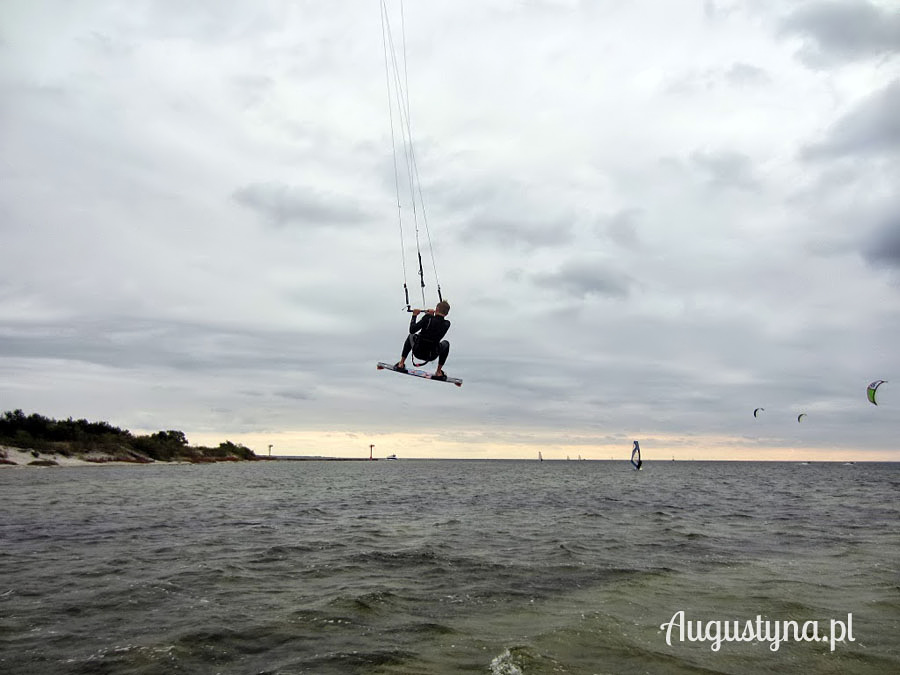 Windsurfing i kitesurfing 22.09.2013 w Jastarni na Pwyspie Helskim