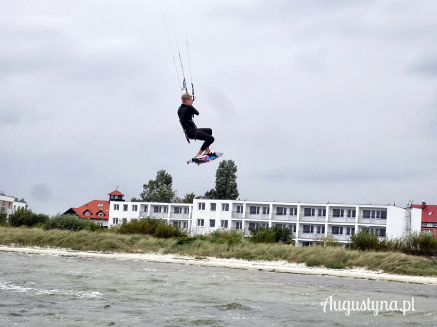 Windsurfing i kitesurfing 22.09.2013 w Jastarni na Pwyspie Helskim