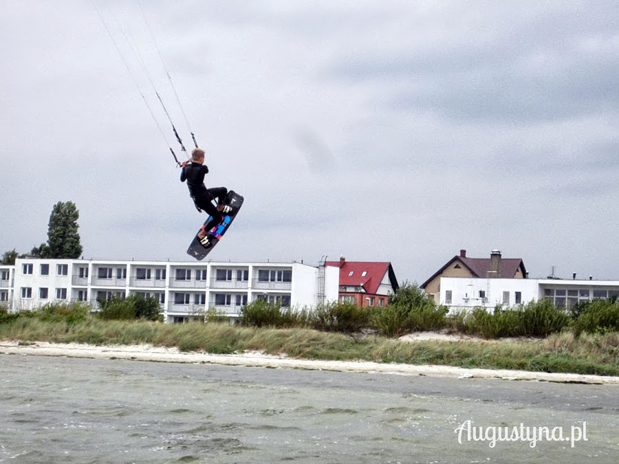 Windsurfing i kitesurfing 22.09.2013 w Jastarni na Pwyspie Helskim