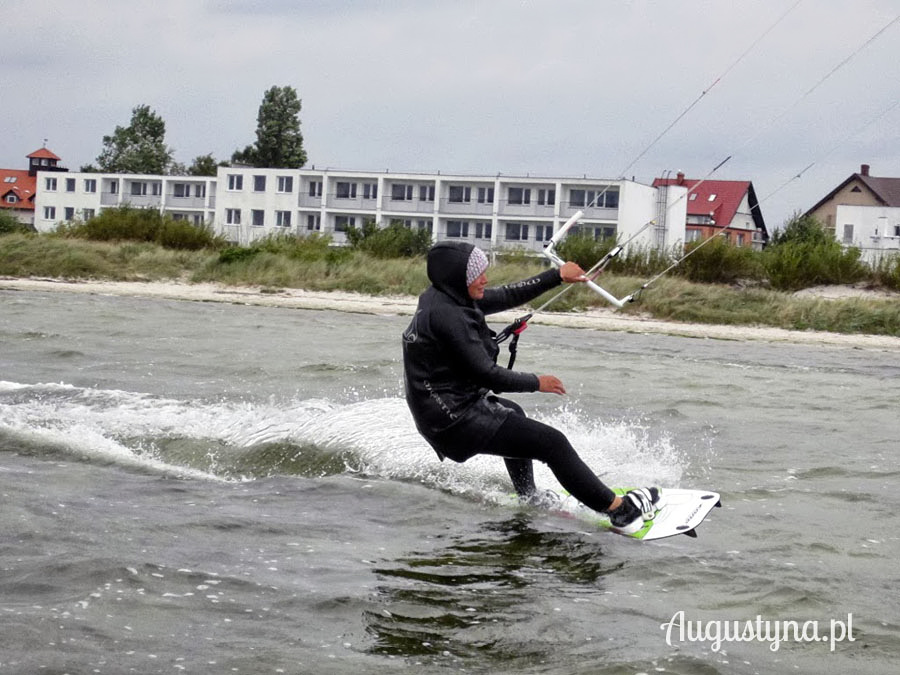 Windsurfing i kitesurfing 22.09.2013 w Jastarni na Pwyspie Helskim