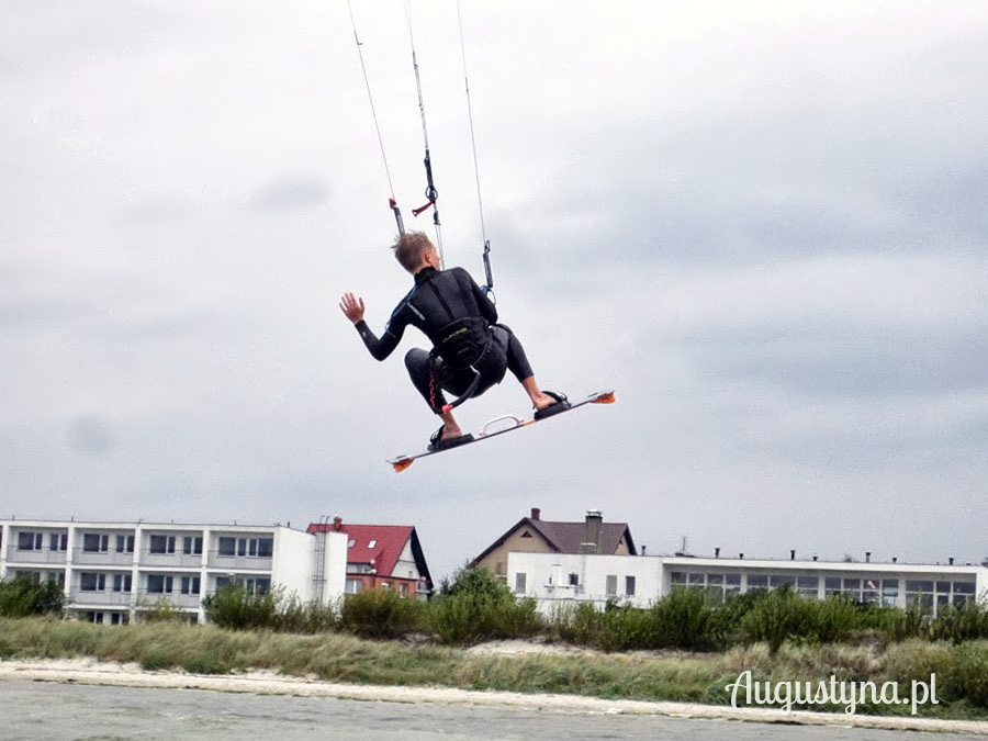 Windsurfing i kitesurfing 22.09.2013 w Jastarni na Pwyspie Helskim