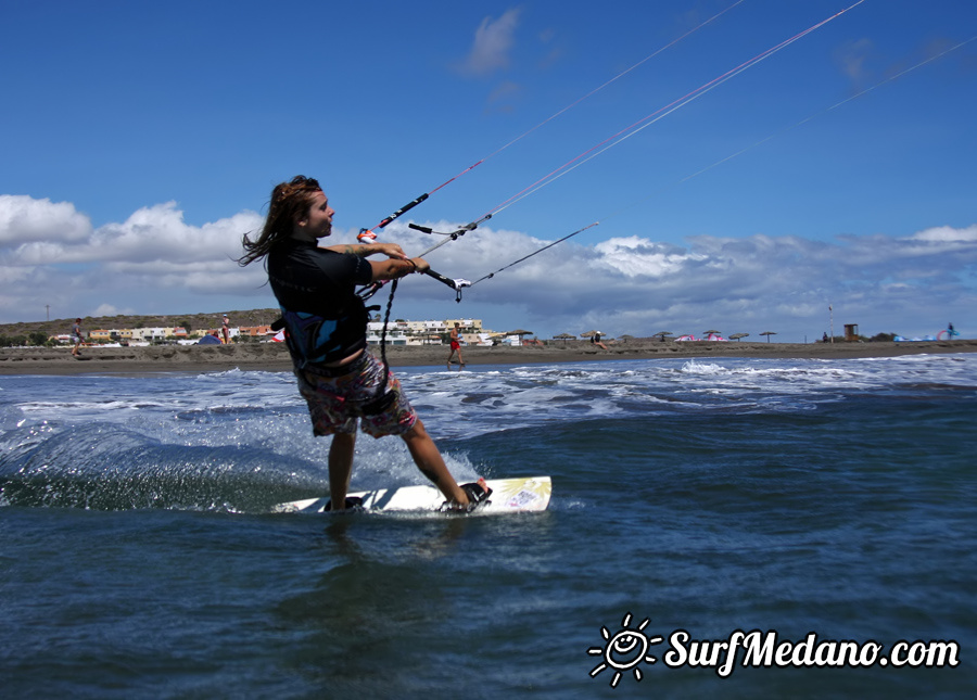 3 in 1 = surfing + kiteboarding + windsurfing in 1 day on Tenerife