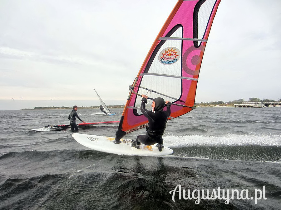 Wiatr S 5 Bf, czyli mini wave w Jastarni