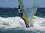 Windsurfing and kitesurfing at El Cabezo in El Medano Tenerife