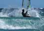 Windsurfing and kitesurfing at El Cabezo in El Medano Tenerife