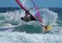 Windsurfing and kitesurfing at El Cabezo in El Medano Tenerife