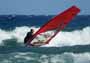 Windsurfing and kitesurfing at El Cabezo in El Medano Tenerife