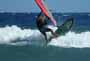 Windsurfing and kitesurfing at El Cabezo in El Medano Tenerife