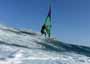 Windsurfing and kitesurfing at El Cabezo in El Medano Tenerife