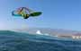 Windsurfing and kitesurfing at El Cabezo in El Medano Tenerife